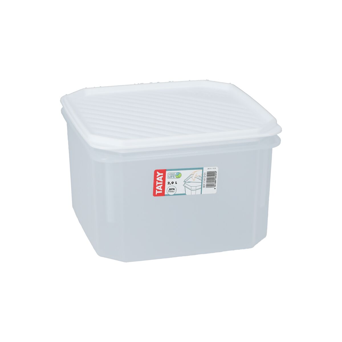 Tatay Food Storage Container White 2.9 Liter